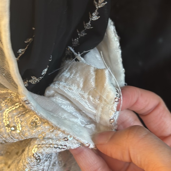 Brand new never worn beautiful black and silver lengha. Come with dupatta - Picture 7 of 7